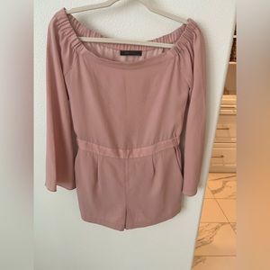 Dusty pink bcbg maxazria romper